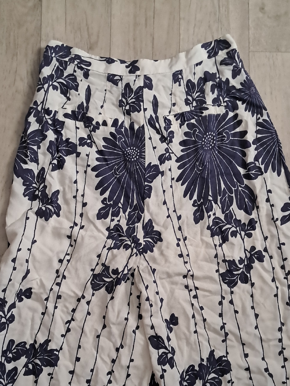 Free People‎ Sundae Stroll Palazzo Printed Wide Leg Pant Euro Vaction Resortwear - Picture 7 of 9